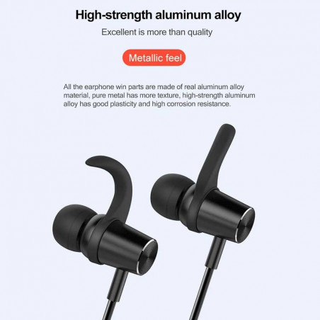 FineBlue P20 Wireless Bluetooth Earphone Sport Running Magnetic Headphones Stereo Earbuds Headset Handsfree With Mic Neckband