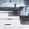Byhein USB C to HDMI Adapter, 310 USB-C Adapter (4K HDMI), Aluminum Portable USB C Adapter - Detail 3 | astrosoar.com