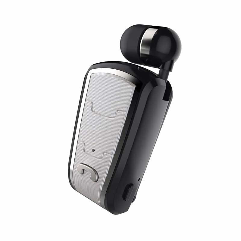 FQ-208 Business Headphones | AstroSoar Retractable Wireless Earbuds Collar clip Hands free Headset | astrosoar.com