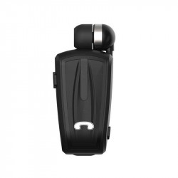 Auriculares de negocios F-V6 | Auriculares inalámbricos retráctiles con clip para el cuello