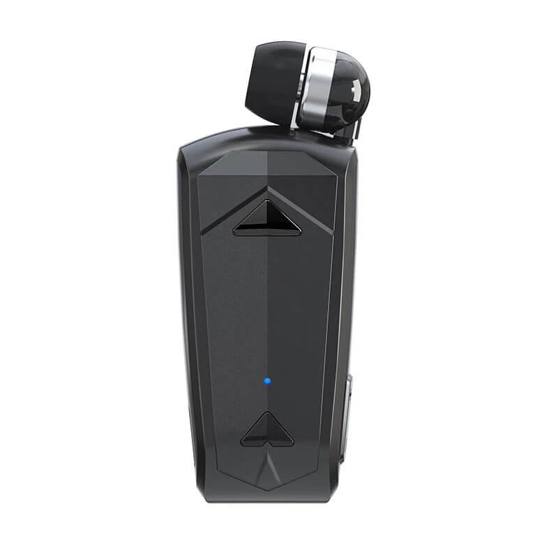 F520 Business Headset | AstroSoar Retractable Earbud with Clip-on Headphones | astrosoar.com