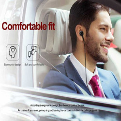 Fineblue F920 Headset Retractable Earbud with Clip-on Headphones Calls  | astrosoar.com